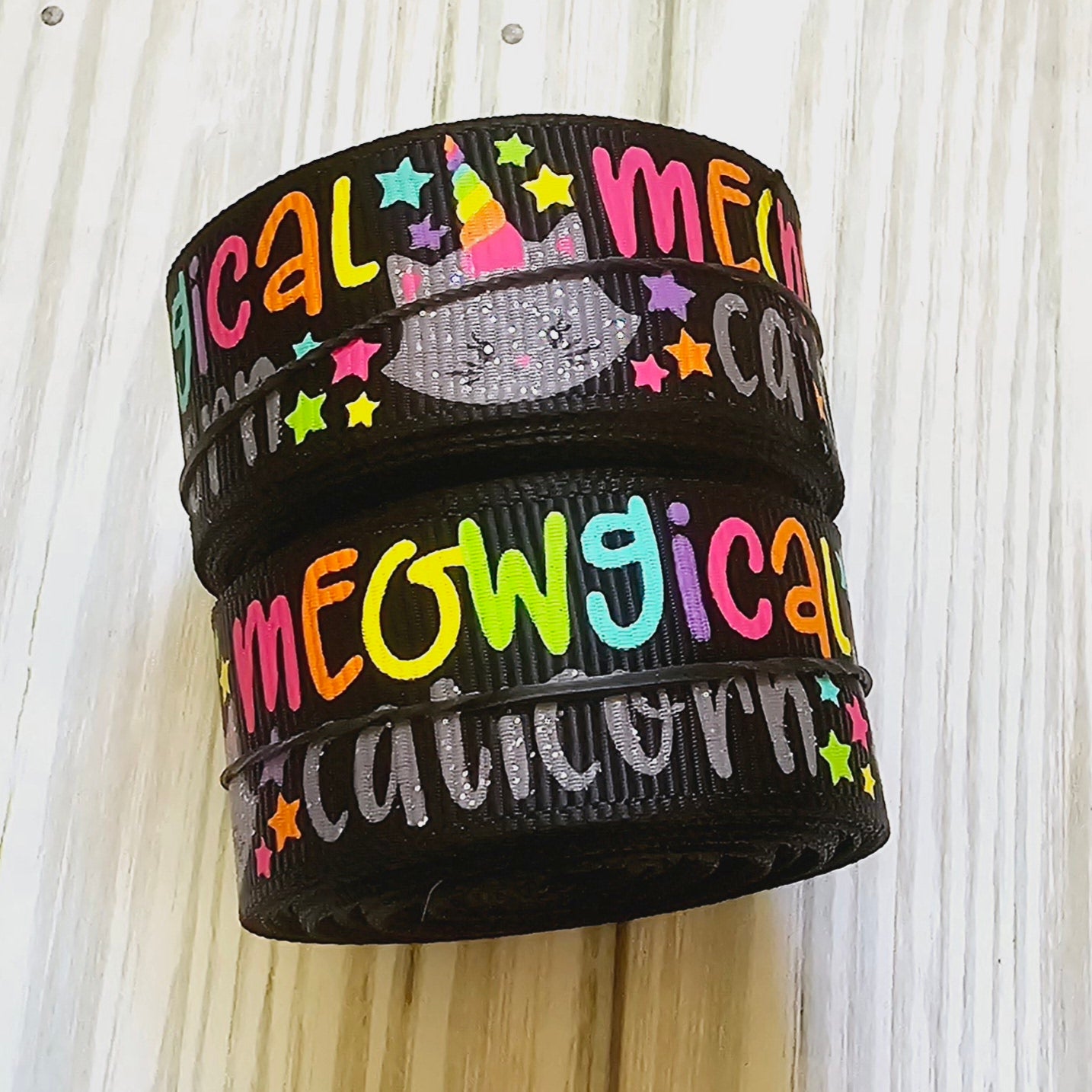 5y - Meowgical Caticorn Ribbon