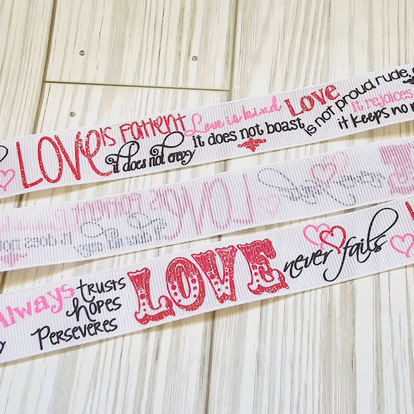 Love is Patient Ribbon