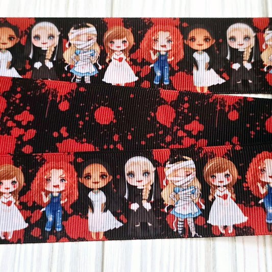 Horror Girls Ribbon