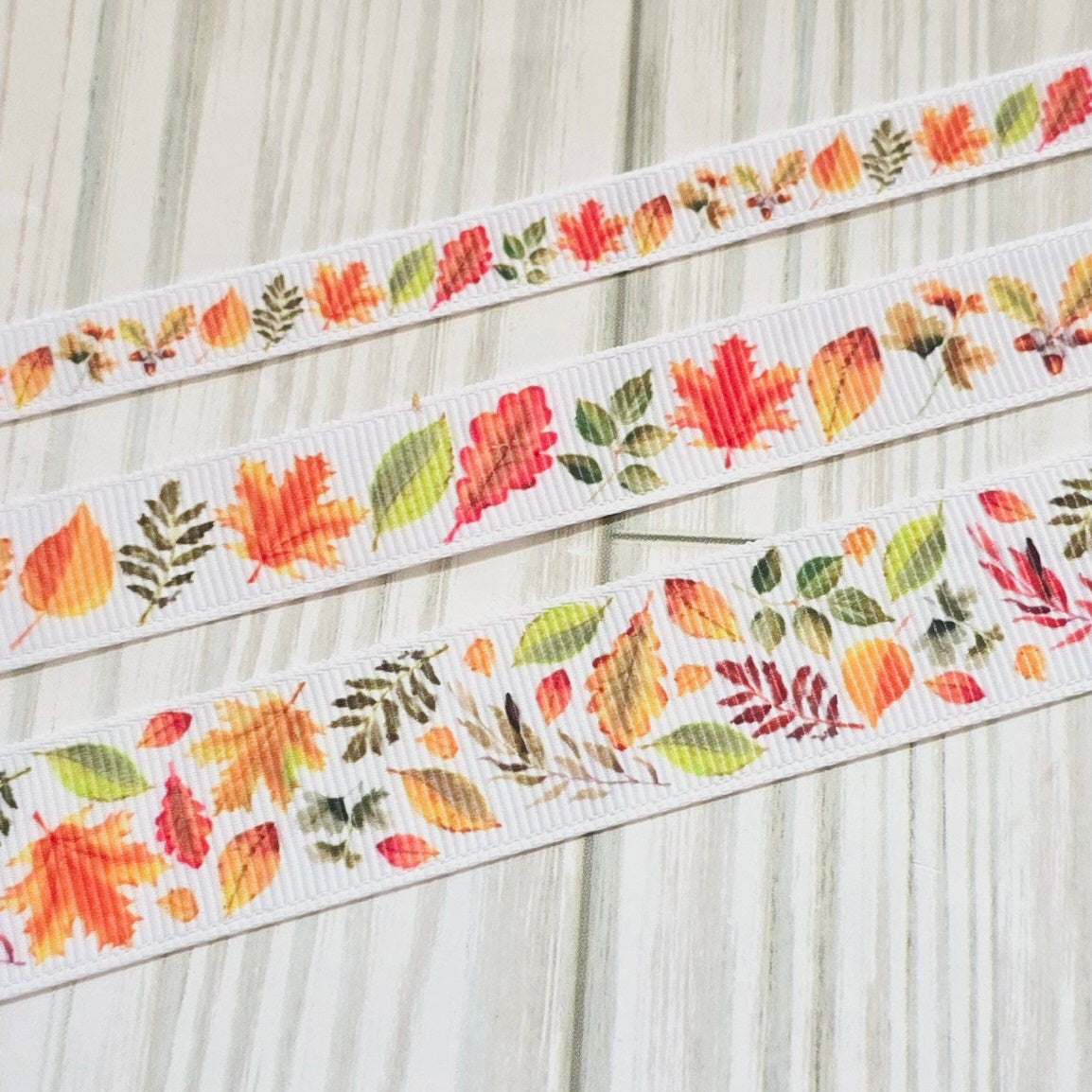 Fall Leaves Ribbon