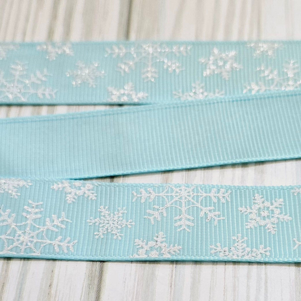 Snowflake Scatter Ribbon