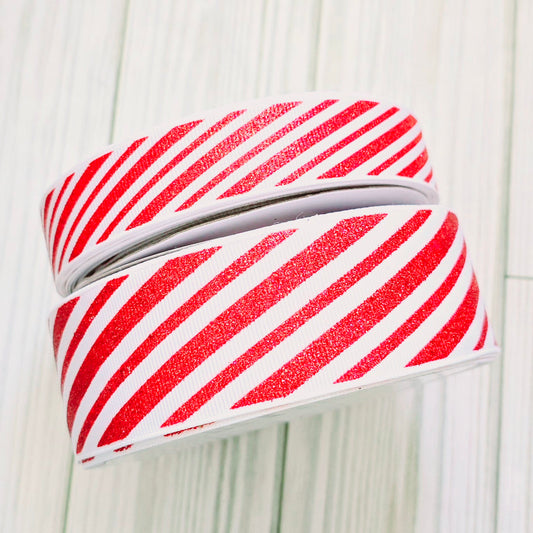 Candy Cane Stripes Ribbon