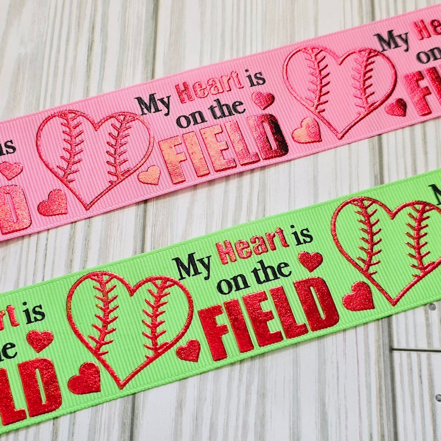 My Heart is on the Field Ribbon