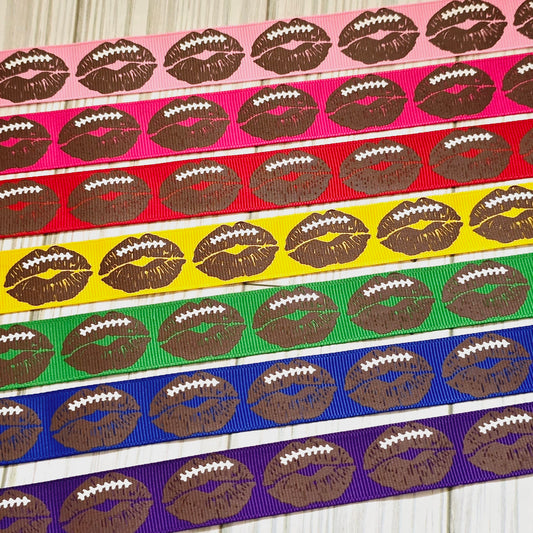 Football Lip Ribbon