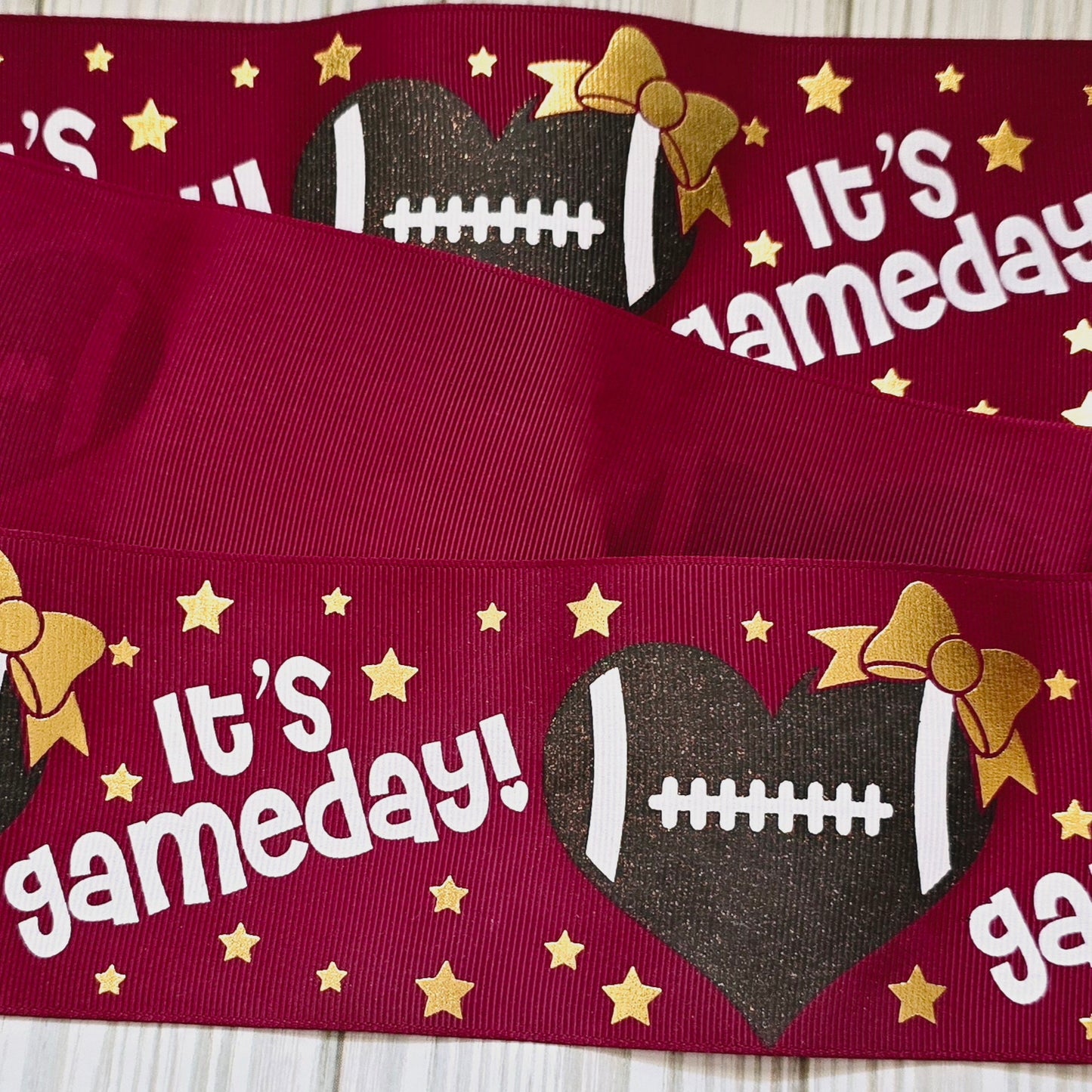 It's Game Day Ribbon 3"