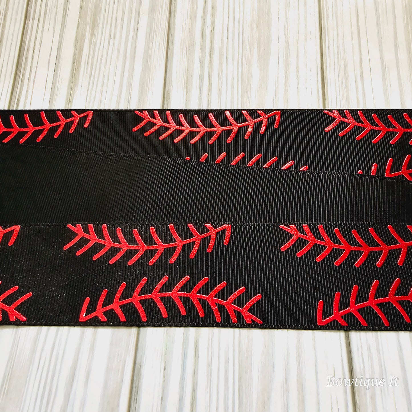 Baseball/Softball Stitches Ribbon