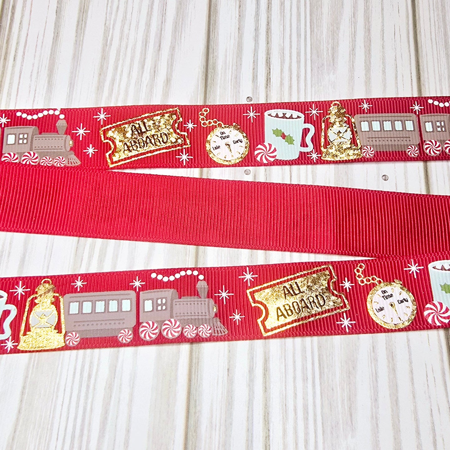 Christmas Train Ribbon Collection