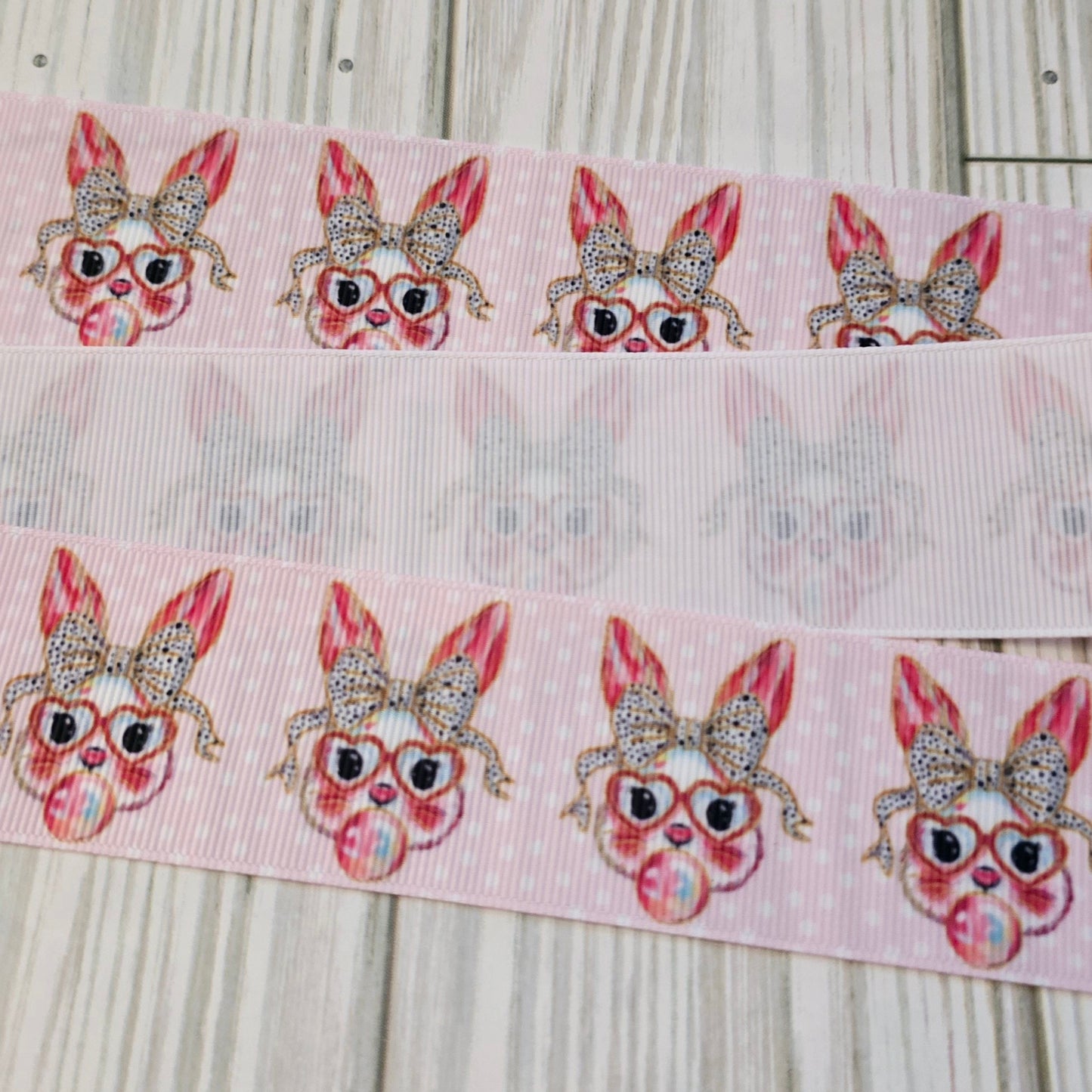 Coquette Bunny Grosgrain Ribbon