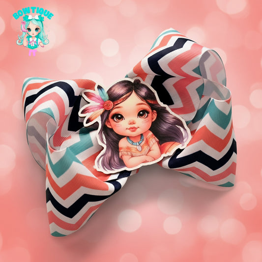 Indian Girl Boutique Hairbow