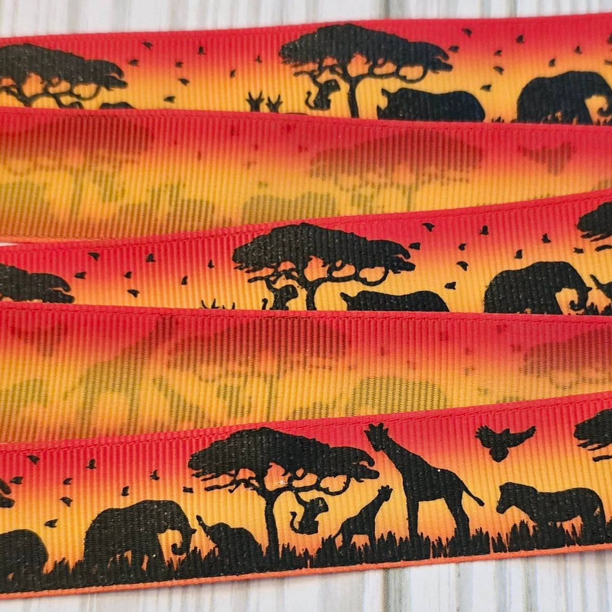 Wild Animal Ribbon Safari Animal Grosgrain Ribbon – Bowtique It