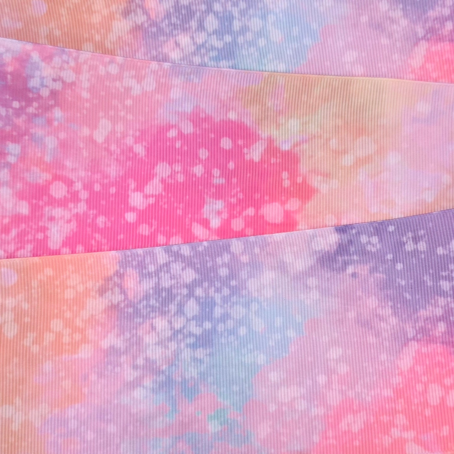 Pastel Glitter Bomb Grosgrain Ribbon