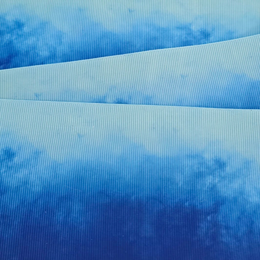 Ocean Ombre Grossgrain Ribbon