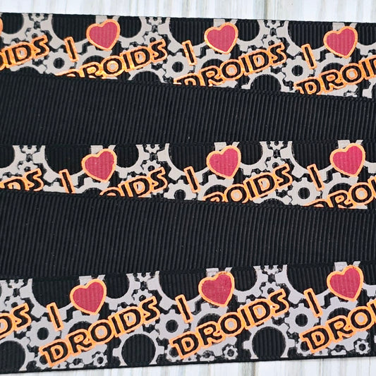 Droids Grosgrain Ribbon