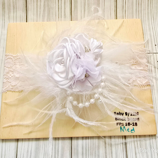 Infant/Toddler Floral Wedding Headbnad