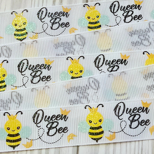 Queen Bee Grosgrain Ribbon