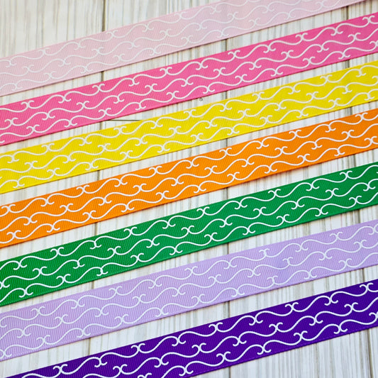 Scroll Grosgrain Ribbon