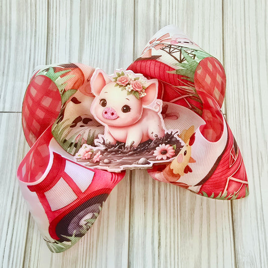 Custom Boutique Bow with Shaker