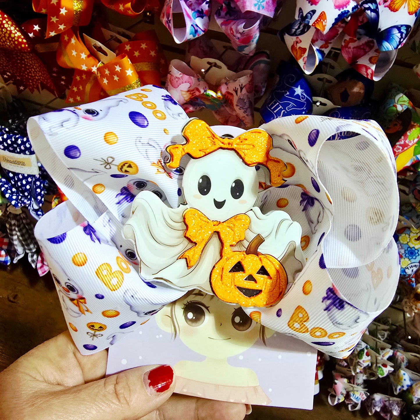 Custom Boutique Bow with Shaker