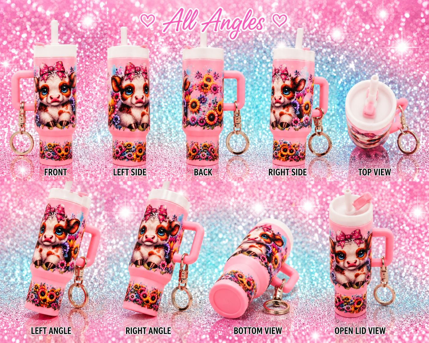 Mini Tumbler Keychain