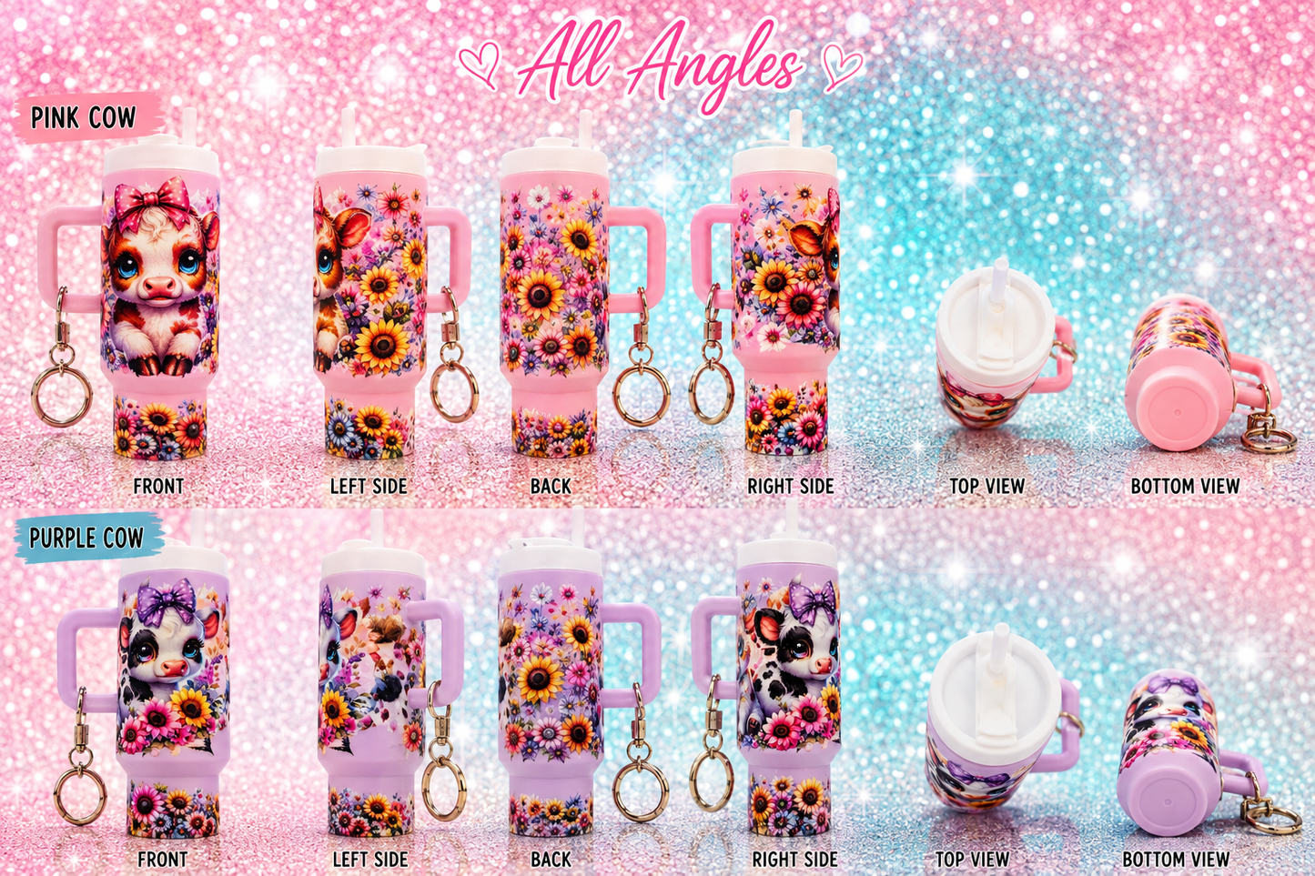 Mini Tumbler Keychain